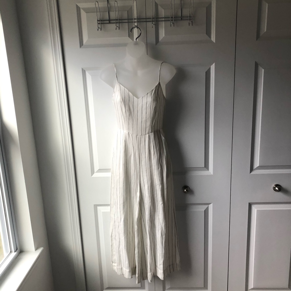 Brand New White Avec Les Filles Jumpsuit Xs 108